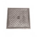 Ver imagem 1 de Tampão Chão Articulado Ferro Fundido Inspeção 30x30cm