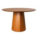 Ver mais imagens de Conjunto Baobá 120cm com 4 Cadeiras Jandaia CabeCasa MadeiraOriginals Marrom/Cinamomo/Amêndoa/Bege