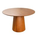 Ver imagem 7 de Conjunto Baobá 120cm com 4 Cadeiras Jandaia CabeCasa MadeiraOriginals Marrom/Cinamomo/Amêndoa/Bege