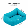 Kit Pet Xixi Dog Cama Cachorro M 57X37 Cansado Da Beleza - 4
