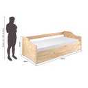 Ver imagem 3 de Bicama Solteiro em Madeira Maciça