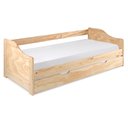 Ver imagem 2 de Bicama Solteiro em Madeira Maciça