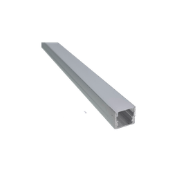Perfil de Led Sobrepor Anodizado (Prata) 1 Metro - 4