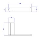 Ver imagem 2 de Papeleira Parede Deca Versa Black Matte