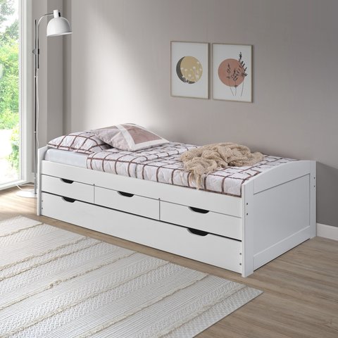 Bicama 90 Cm X 190 Cm Madeira Maciça