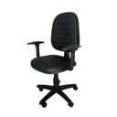 Ver imagem 4 de Cadeira Escritório Ergonômica Executiva Work Comfort Nr17 Giratória Corino Costura com Rodízios
