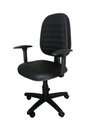 Ver imagem 5 de Cadeira Escritório Ergonômica Executiva Work Comfort NR17 Giratória Corino Costura com Rodízios