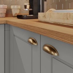 Cozinha Compacta 100% Mdf 4 Peças com Portas de Vidro Americana - 8