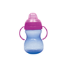 Copo de Transição Infantil para Bebês Bico Silicone 350ml Buba Roxo - 1
