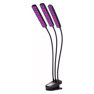 Luminaria Lampada de Cultivo Plantas Interno com Temporizador Led Ultravioleta Grow Indoor Estufa Uv