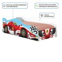 Ver imagem 2 de Cama Carro Corrida Fórmula 1 Kids Solteiro