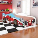 Ver imagem 1 de Cama Carro Corrida Fórmula 1 Kids Solteiro