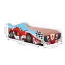 Ver imagem 3 de Cama Carro Corrida Fórmula 1 Kids Solteiro