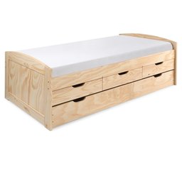 Bicama Solteiro em Madeira Maciça - 2