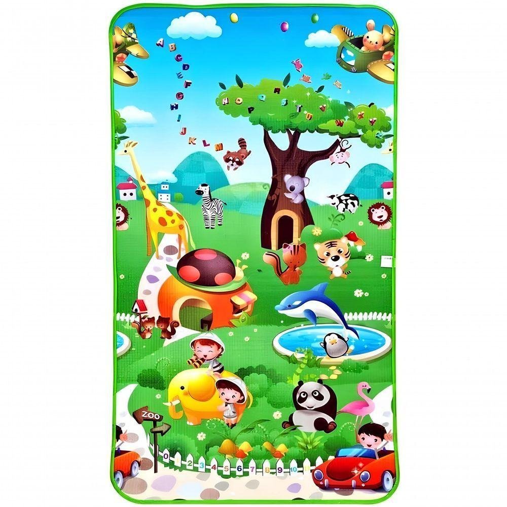 Tapete Térmico Infantil Atividades Animais 100cm X 180cm