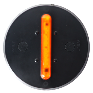 EcoLight Luminária Econômica - Base Preta Laranja - 220V