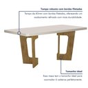 Ver imagem 5 de Mesa de Jantar 180cmx90cm Tampo de 40mm Liz Valdemoveis