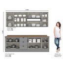 Ver imagem 5 de Cozinha Completa Modulada 7 Peças com Tampo 100% MDF 240cm Americana