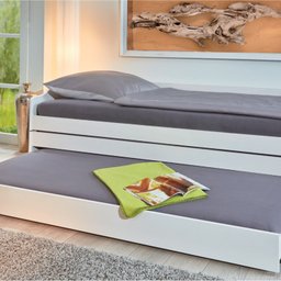 Tri Cama Solteiro em Madeira Maciça - 1