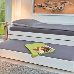 Tri Cama Solteiro em Madeira Maciça