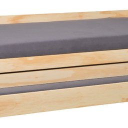Tri Cama Lotar 2 90x190cm Madeira Maciça - 2