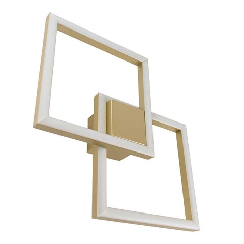 Arandela Plafon Tec Dourado LED 45W 3000K Bella GD010 ST2479