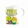 Caneca Flork Namorados - Feios para Sempre - Branca - 2