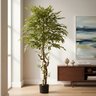 Planta Artificial Decoração Ficus Planta Real Toque 1.80m, Plantas para Decoração de Casa. - 1