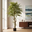 Ver imagem 1 de Planta Artificial Decoração Ficus Planta Real Toque 1.80m, Plantas para Decoração de Casa.