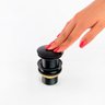 Válvula Click para Cubas 1.1/4" Inox Preta - 4