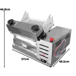 Cilindro Elétrico Laminador de Massas Pão Pizza Pastel 30cm 220v - 2