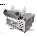 Ver imagem 2 de Cilindro Elétrico Laminador de Massas Pão Pizza Pastel 30cm 220v