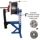 Ver imagem 4 de Desempenador Automotivo Traseiro JA110 para Recuperar Aros com 2 Flanges Azul
