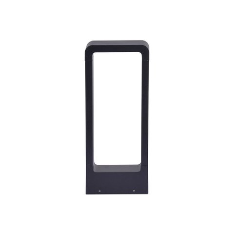 Luminária de Jardim Nordecor Ronu 2685 40cm Led 10w Bivolt Preto 3000k Luz Amarela Preto 2685