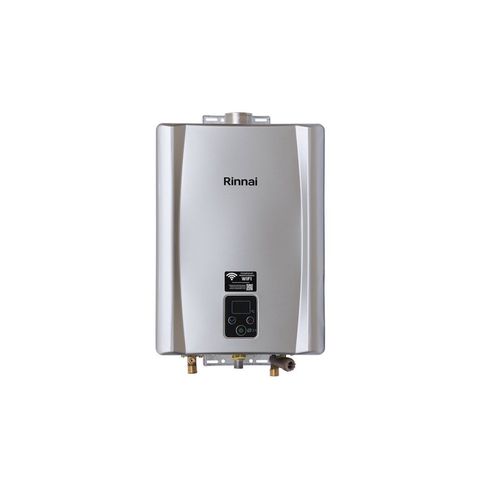 Aquecedor de Água Rinnai Digital 21 Litros GN Reu-E211 Cinza Bivolt