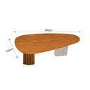 Ver imagem 5 de Mesa de Jantar Belle com Tampo Orgânico