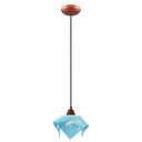 Ver imagem 1 de Pendente Moderno Quarto Infantil Papoula Golfinho Azul