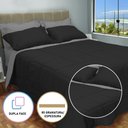 Ver imagem 2 de Edredom Cama Casal Queen com Jogo de Lençol Meia Estação