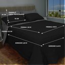 Ver imagem 4 de Edredom Cama Casal Queen com Jogo de Lençol Meia Estação