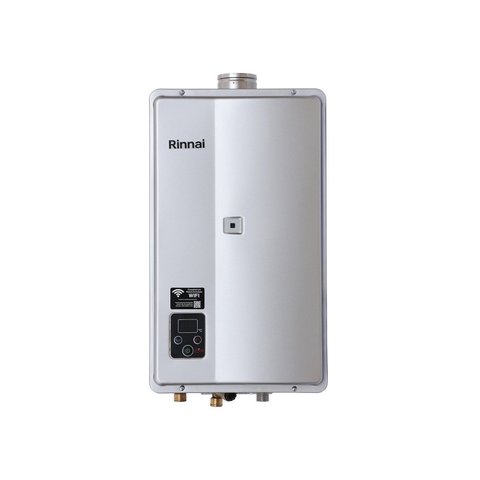 Aquecedor a Gás Digital Reu-E331 Feh (E33) 32,5 Litros Gn Cinza Rinnai