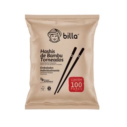 Hashi de Bambu Torneado Billa - com 100 Unidades L. Seki - 4