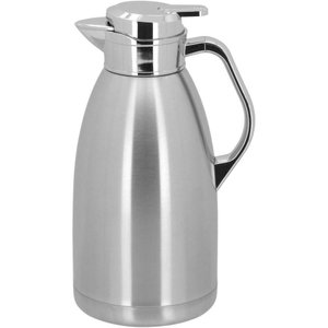 Thermo Garrafa Térmica 30x14x14cm 2l Inox Prata Parede Dupla