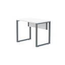 Ver imagem 6 de Escrivaninha M90/60P25TUB 90cm Industrial Branco e Grafito Cinza