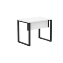 Ver imagem 3 de Escrivaninha M90/60P25TUB 90cm Industrial Branco e Preto Cinza