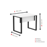 Escrivaninha 90 X 60 Cm M90/60p25tub - 4