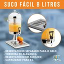 Ver imagem 3 de Suqueira Suco Fácil De 8 Litros Refresqueira Com Refil Para Gelo Marchesoni