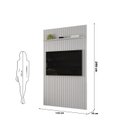 Ver imagem 7 de Painel Trento Ripado Tvs até 60 Polegadas Bali