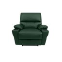 Ver imagem 6 de Poltrona do Papai Sala de Cinema Mia Reclinável Retrátil Power Elétrico Base Fixa Couro Verde Brilho