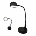 Ver imagem 1 de Luminaria Abajur 3 Tons Led Touch Flexivel Usb Bateria Recarregavel Casa Trabalho Mesa Quarto Cabece