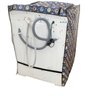 Capa GROSSA IMPERMEÁVEL Maquina De Lavar Brastemp/Electrolux/Consul 12 13 14 15 16kg C Zíper Azul Pe - 2